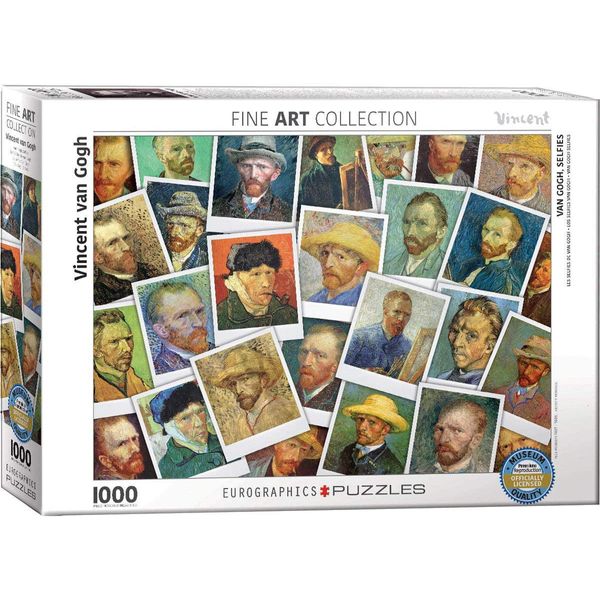 Puzzle Da 1000 Pezzi - Puzzle - Vincent Van Gogh - Autoritratti + Accessori Per Puzzle-image