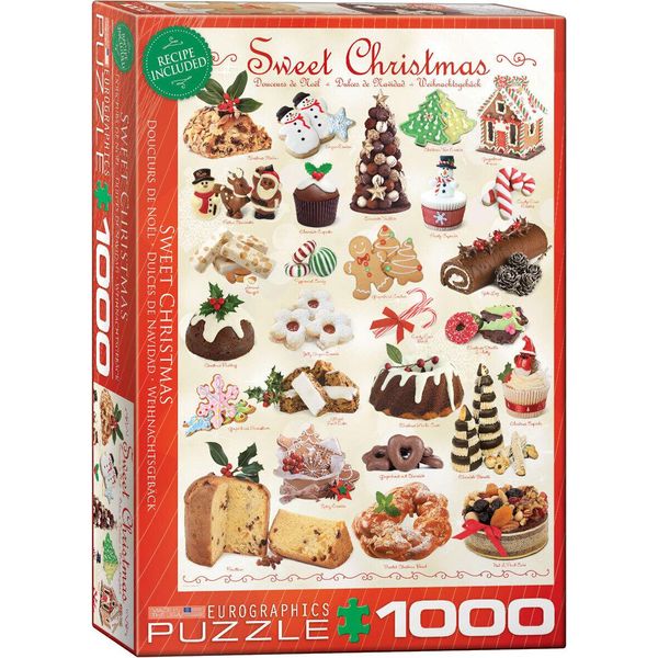 Puzzle Da 1000 Pezzi - Puzzle - Dolci Natalizi + Set Deluxe Di 3 Accessori Per Puzzle-image