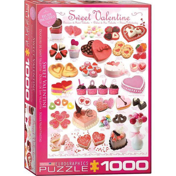 Puzzle Da 1000 Pezzi - Puzzle - Dolci Dolcetti Di San Valentino + Accessori Per Il Puzzle-image