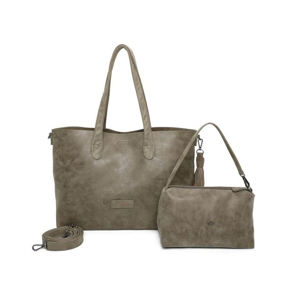 Fritzi Aus PreußEn Borsa Shopper Borsa A Tracolla Vintage JöRdis Shopper Jungle Verde-image