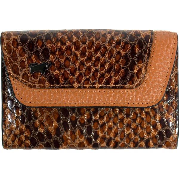 Braun BüFfel Pelle Caso Chiave Luise Mini Key Case Wallet Cognac Marrone Multicolore-image