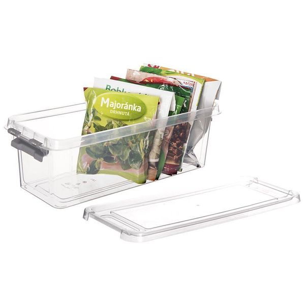 Contenitore Per Alimenti Orion Con Coperchio Rettangolare In Plastica Da 2,1 Litri-image