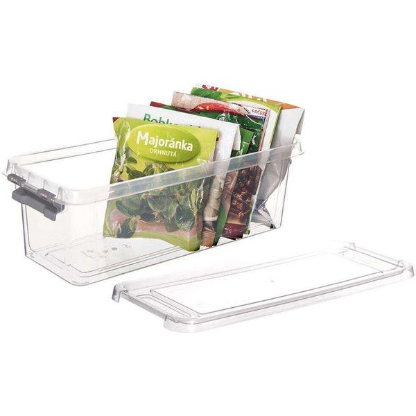 Contenitore Per Alimenti Orion Con Coperchio Rettangolare In Plastica Da 3,5 Litri-image