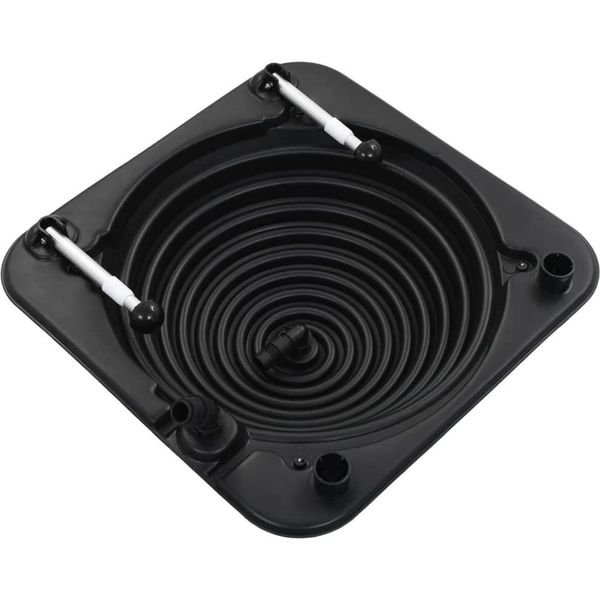Vidaxl Riscaldatore Solare A Sfera Per Piscina 5 Pezzi 75X75X36 Cm Hdpe Alluminio-image