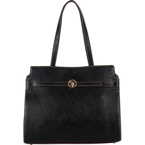 U.S. Polo Assn. Borsa Shopper Borsa A Tracolla Argentario Shopping Bag Black Nero-image