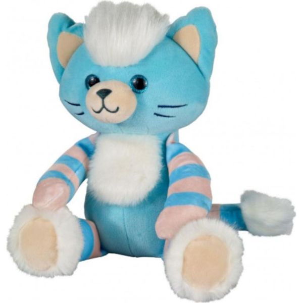 Bauer Spielwaren 14284 - Acchiappaocchi - Gatto Di Peluche Glitterato (20 Cm)-image