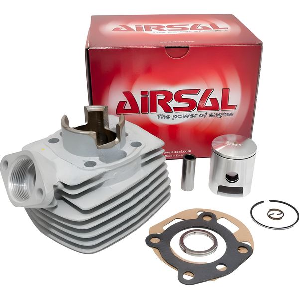 Kit Cilindro Airsal T6-Racing 50Cc Compatibile Con Peugeot 103 T3, 104 T3 Brida-image