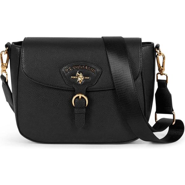 U.S. Polo Assn. Borsa A Tracolla Borsa A Tracolla Stanford Flap Crossbody Bag Black Nero-image
