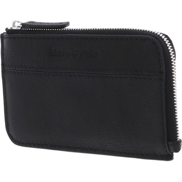 Marc O'polo Pelle Portafoglio Florica Zip Wallet Black Nero-image