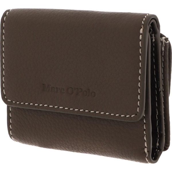 Marc O'polo Pelle Portafoglio Jean Combi Wallet Nutshell Brown Marrone-image