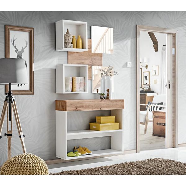 Set Anticamera Ira 4 - Rovere Wotan/Bianco-image