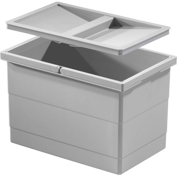 Bidone Interno Hailo 1073979 Con Coperchio 350 X 226 X 220 Mm 2 Maniglie-image