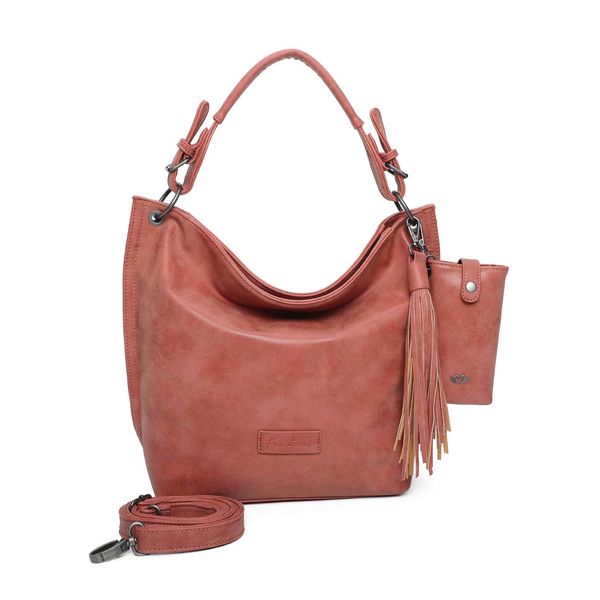 Fritzi Aus PreußEn Borsa Shopper Borsa A Tracolla Vintage Fritzi01 Hobo Burn Arancione-image