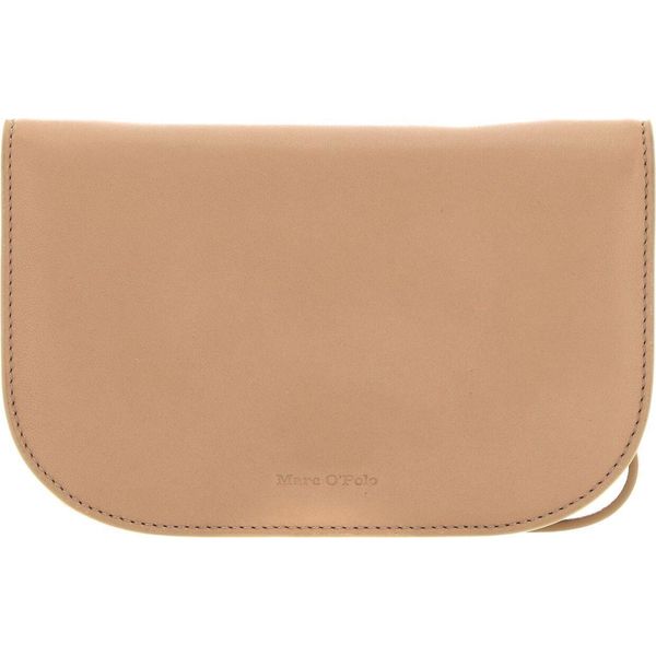 Marc O'polo Pelle Borsa A Tracolla Pochette Franzi Crossbody Bag Blushed Camel Beige-image