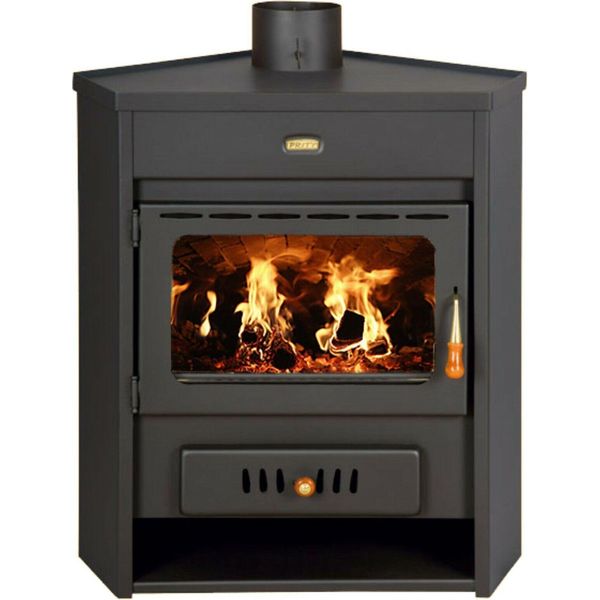 Eek A - Stufa A Legna Cucina A Legna Ad Acqua Caldaia Per Acqua Calda Prity Am W12 12+4 Kw.-image