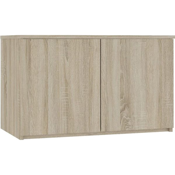 Estensione Armadio 90 Cm Rovere Sonoma Con 2 Porte E 2 Cassetti-image