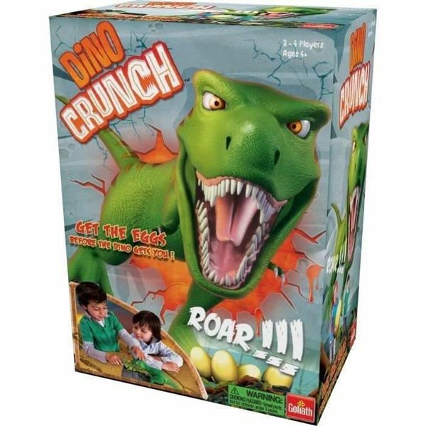 Goliath Dino Crunch, Giochi Da Tavolo Da 4 Anni, Dino-Gioco Per 2-4 Giocatori, Gioco Da Tavolo Per Bambini-image