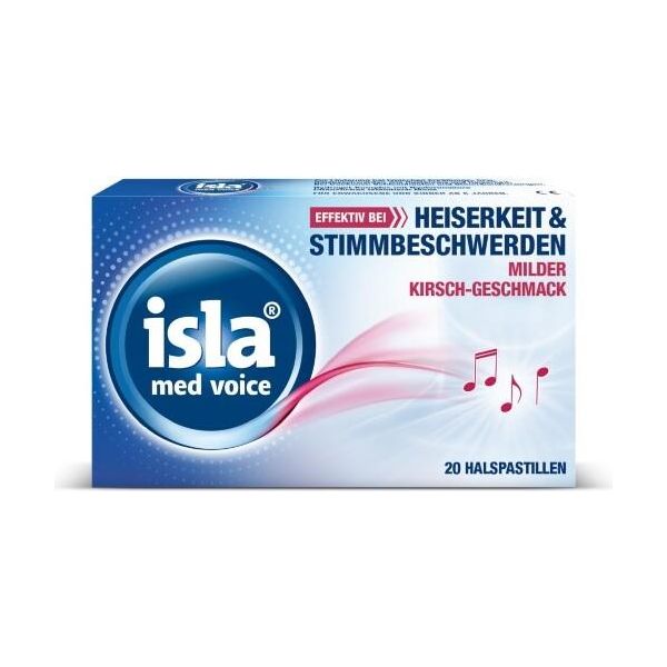 Isla Med Voice Mild Cherry, 20 Pastiglie Per La Gola, 20 Pastiglie-image