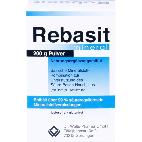 Polvere Minerale Rebasit Per Sostenere L'equilibrio Acido-Base, 200 G Di Polvere-image