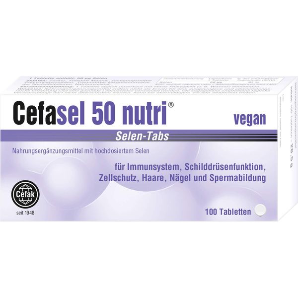 Cefasel 50 Nutri Selen-Tabs, 100 St Tab-image