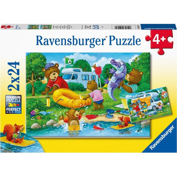 La Famiglia Di Orsi Ravensburger Va In Campeggio-image