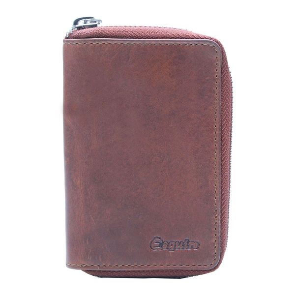 Esquire Porta Carte Di Credito Oslo Dallas Credit Card Holder Brown Marrone-image