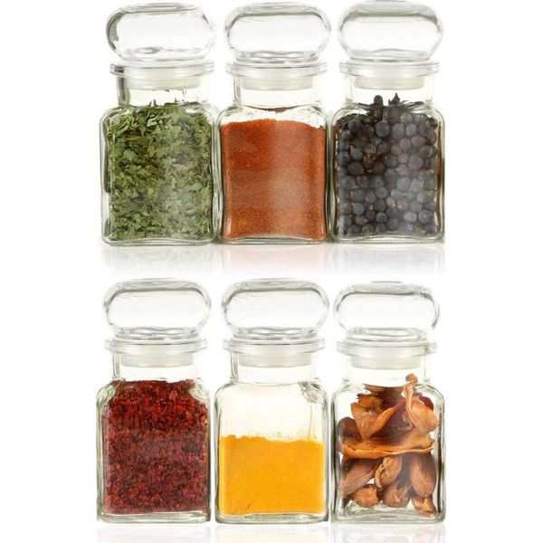 Orion Barattolo Per Spezie Barattolo Per Spezie Per Conservare Le Spezie 150 Ml, 6 Pezzi-image
