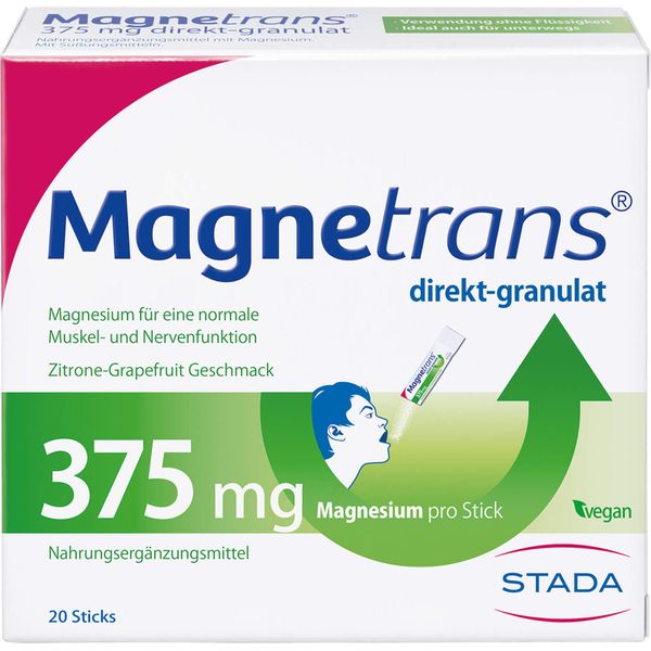 Magnetrans Direct Granuli 375 Mg Stick, 20 Pz. Bustina-image