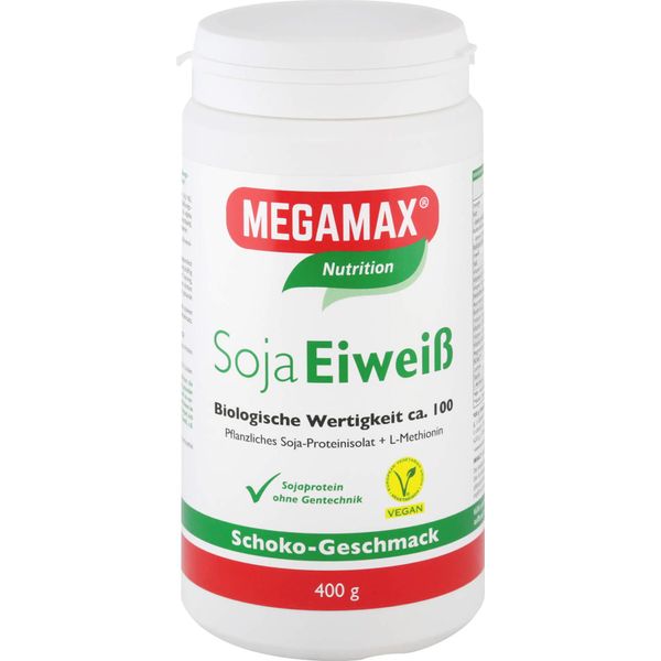 Megamax Proteine Di Soia In Polvere Al Cioccolato 400 G-image