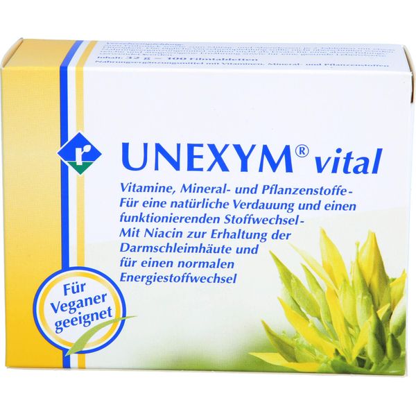Unexym Vital Compresse Rivestite Con Film Per Una Digestione Naturale, 100 Compresse-image