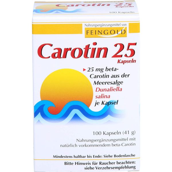 Feingold Carotene 25 Mg Capsule, 100 Capsule-image