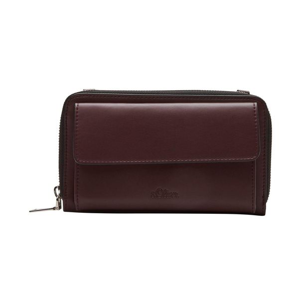 S.Oliver Portafoglio Borsa A Tracolla Wallet Bag Dark Red Rosso-image