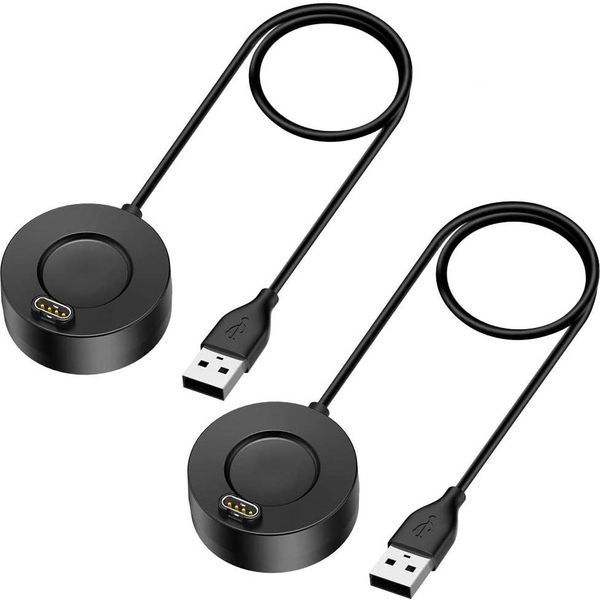Inf Caricabatterie Garmin Fenix 5/6 Forerunner 935/945 Usb Nero Confezione Da 2-image