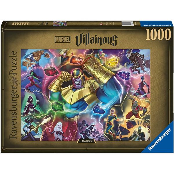 Ravensburger Marvel Villainous Thanos Puzzle 1000 Pezzi Comics-image