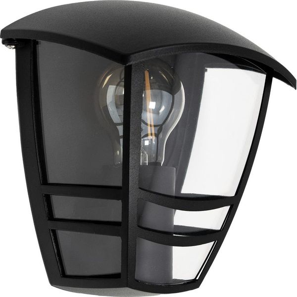 Lampada Da Giardino Facciate Illuminazione Da Parete Per Esterni Imma Black W E27 Nero IP44 EDO777379 Edo Garden Line-image