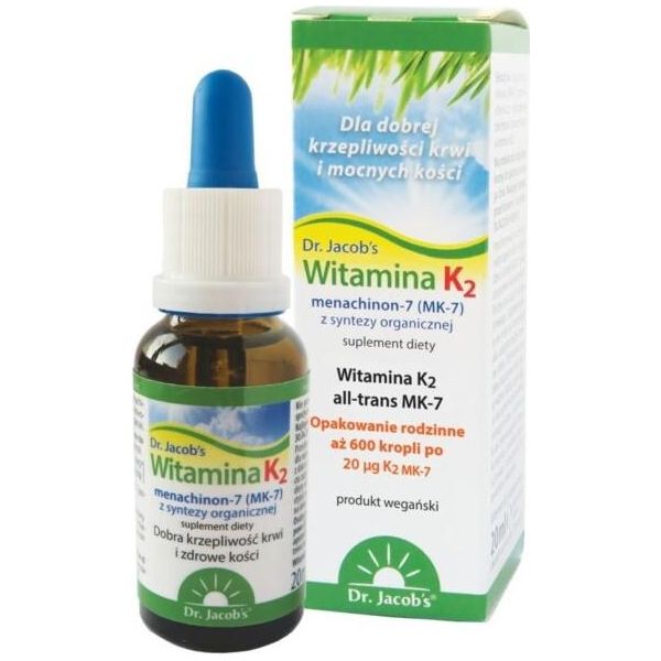 Vitamina K2 Del Dr. Jacob's 20 Ml Per La Coagulazione Del Sangue-image
