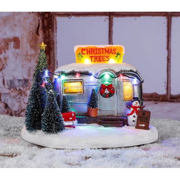 Vendita Albero Di Natale A Led Con 10 Led - Circa 25 X 18 X 17 Cm-image