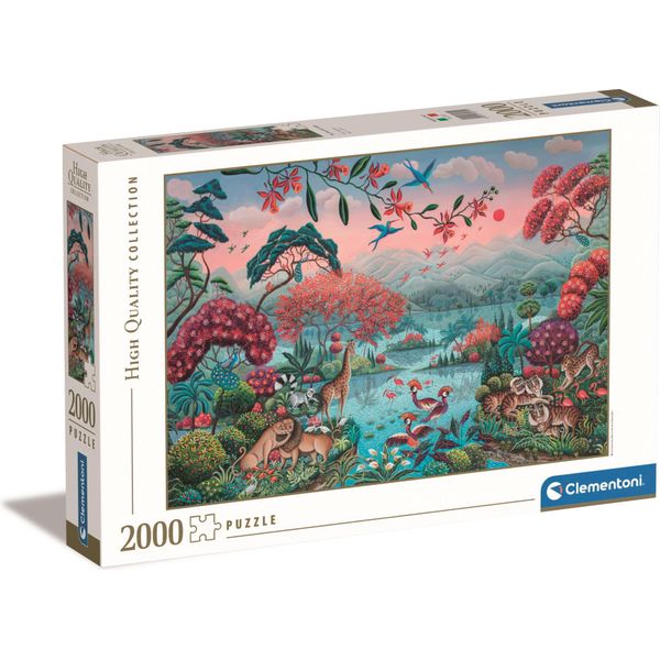 Clementoni - 32571 Collection Puzzle - La Giungla Pacifica - Puzzle 2000 Pezzi Da 14 Anni, Puzzle Per Adulti Con Oggetti Nascosti, Gioco Di Abilità Per Tutta La Famiglia-image