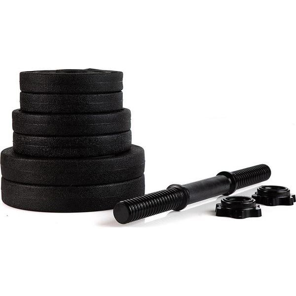 Set Di Manubri Zipro 2 X 10 Kg - Set Di Manubri Con 2 Manubri Con Piastre Di Peso-image