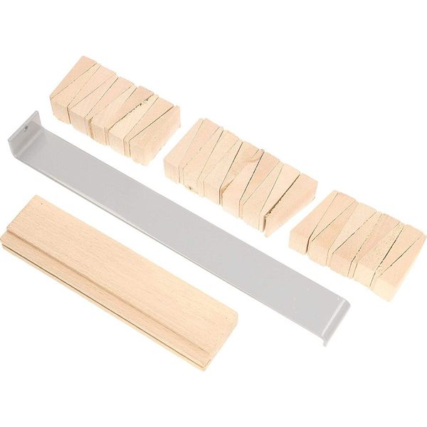 Kotarbau® Robusto Set Di Ferramenta Per L'installazione 32 Elementi Distanziatori Tirante Blocco Di Maschiatura Per Parquet Laminato Pavimenti In Legno-image