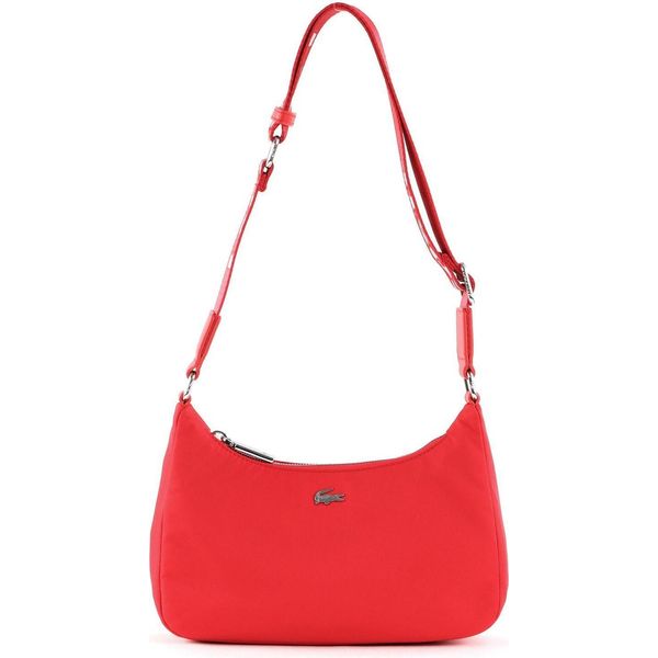Lacoste Borsa A Tracolla Borsa A Tracolla Active Nylon Shoulder Bag Pompier Blanc Rosso-image