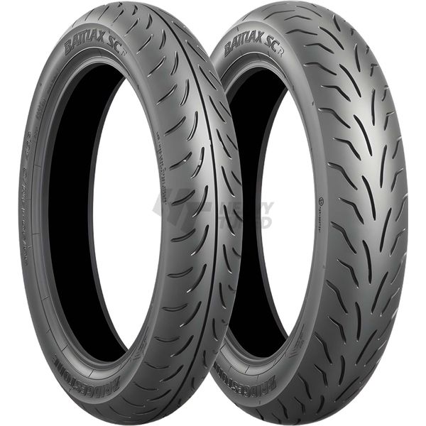 Pneumatici Anteriori Bridgestone Battlax Scooter SC1 120/70-12 51S Tl-image