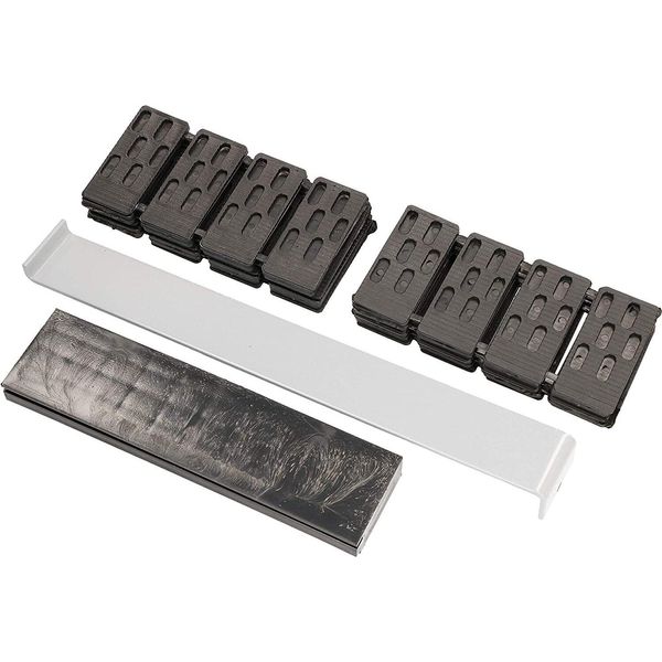 Kotarbau® Robusto Set Di Ferramenta Per Il Montaggio 42 Elementi Distanziatori Tirante Blocco Di Maschiatura Per Parquet Laminato Pavimenti In Legno-image