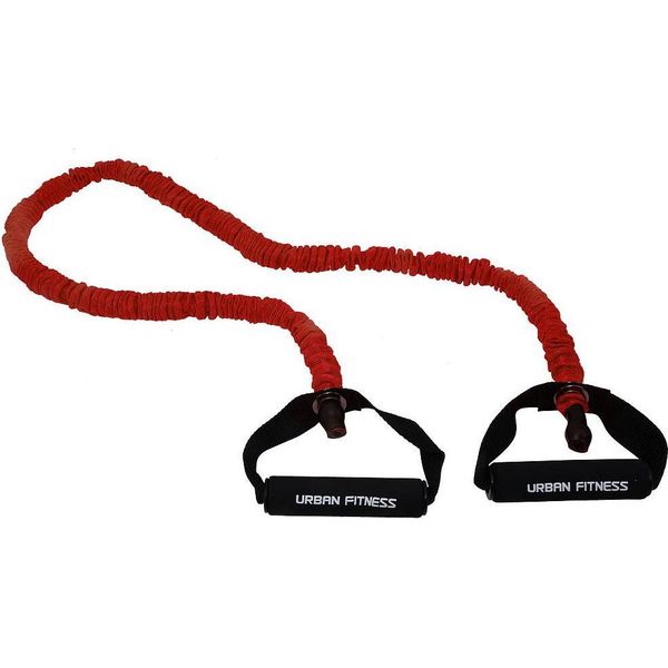 Fascia Di Resistenza Urban Fitness Rossa Media - Fascia Elastica Fitness-image