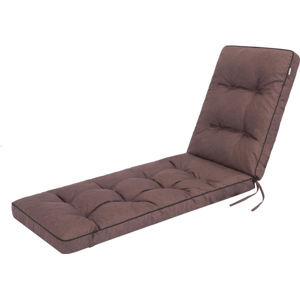 Cuscino Per Sdraio "Hugo"" - 201×55×8 Cm, Resistente Alle Intemperie, Resistente Ai Raggi Uv, Per Sdraio Da Giardino, Lettino E Panchina | Pillowprim"-image