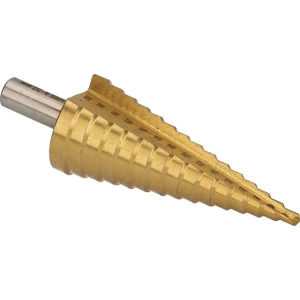 Kotarbau® Punta A Gradino 4-32 Mm Punta Conica Punta A Cono Punta In Metallo Punta A Gradino Multipla Per Lamiera Metallo Legno Plastica-image