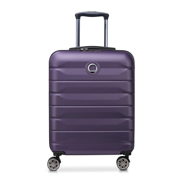 Delsey Paris Carrello Air Armour 4DR Cabin Trolley Slim 55 Dark Purple Porpora-image