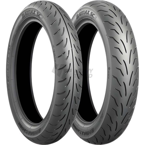 Pneumatici Anteriori Bridgestone Battlax Scooter SC1 80/90-14 40P Tl-image