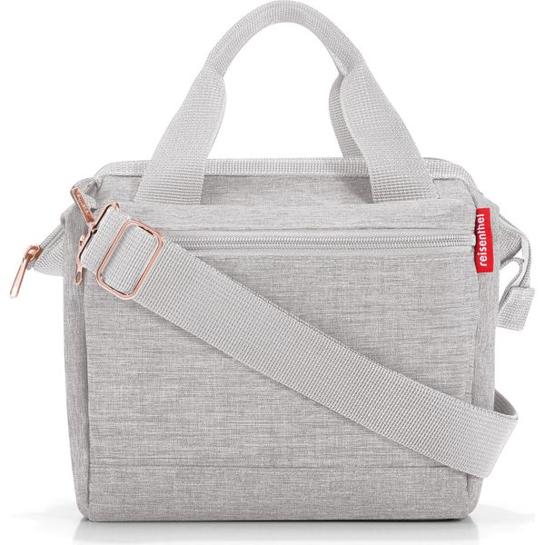 Reisenthel Borsa A Tracolla Allrounder Cross Bag Twist Sky Rose Grigio Chiaro-image
