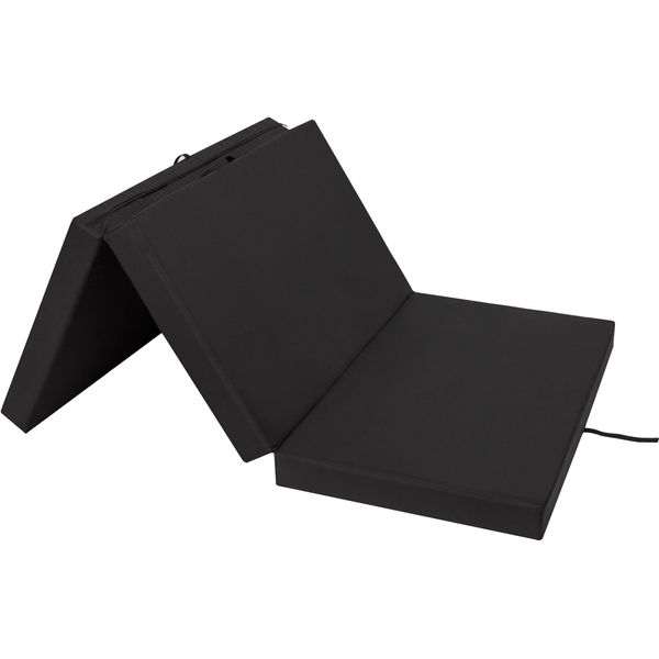 Materasso Pieghevole "Alex"" - 200×120×10 Cm - Materasso Pieghevole Per 2 Persone, Materasso Pieghevole, Materasso, Letto Pieghevole Per Ospiti, Lavabile | Pillowprim"-image